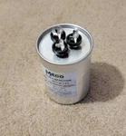 Mitco Manufacturing 45+5UF Round Condenser Capacitor DCAPR455. Fixed Price $23.78.
