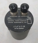 General Radio 1403-K Standard Air Capacitor (134920-2B Ao FF23). Fixed Price $139.95.