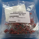 Panasonic ECQ-V1H474JL Qty Of 100 Per Lot. Fixed Price $25.00.