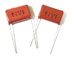2X - 1UF 400V ***panasonic ECQE4105KF*** Metallized Polyester Capacitor #188. Fixed Price $5.99.