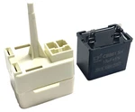 Jenn-air JFC2089HES Refrigerator Start Relay Overload Capacitor Kit. Fixed Price $24.64.