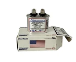 7.5 Mfd X 370 / 440 Vac Oval Run Capacitor Amrad USA2031 - Made In The. Fixed Price $15.70.