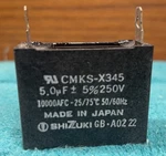5MFD 250VOLT Inducer Motor Run Capacitor CMKS-X345 Shizuki Carrier Bryant. Fixed Price $20.00.