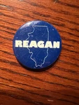 Ronald Reagan For President 1976 Illinois Button Phil Crane Illinios Chairman. Fixed Price $7.50.