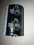 Nic 1800U Aluminum Electrolytic Snap Capacitor NRLR182M250V35X50SF. Fixed Price $9.99.