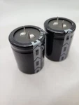 2PC 2200UFLBAM Electrolytic Capacitor Aluminum 35V 22000UF 85 8E12A 9820. Fixed Price $20.00.