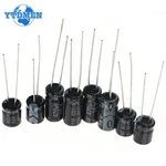 120PCS Aluminum Electrolytic Capacitors Values 1UF-470UF 16V 25V 50V With Box. Fixed Price $11.48.