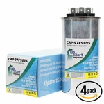 4X 45/5 Mfd 370 Volt Dual Round Run Capacitor For Goodman GSC130361, CLJ48. Fixed Price $31.99.