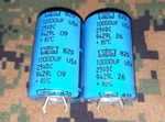 2X New Nippon 82D 10000UF 25V Radial Electrolytic Snap-in Capacitors 85C Japan. Fixed Price $9.95.