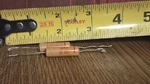 Vtg Sprague .022 Uf 100V Molded Capacitor Pair 157P Cream Color Tube Amp Tone. Fixed Price $19.99.