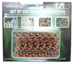 Velleman Ceramic Capacitors Set Of 224 K/CAP1 New. Fixed Price $29.99.