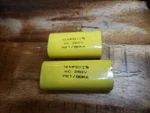 Vintage Seika Capacitors. 250V. Fixed Price $18.00.