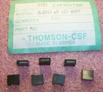 Qty (500) 1800PF 400V 5% Radial Metallized Box Film Capacitors MC182J400 Thomson. Fixed Price $12.99.