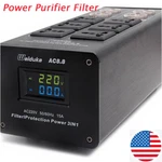 3KW 15A Audio Power Purifier Filter Ac Hi-fi Rear Projection Dual Display. Fixed Price $75.99.