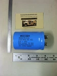 Mallory Fixed Electrolytic Capacitor 3300 Mfd Vdc G332U050V3C - F1015. Fixed Price $24.99.
