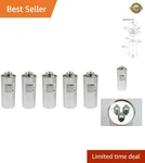 Pack Temco 60+7.5 Uf Dual Run Capacitors For Hvac Applications 370-440V. Fixed Price $92.49.