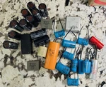 Lot 30 Vintage Capacitors Nichicon 6800UF + Various Vac, Radial Snap In, Etc.. Fixed Price $45.99.