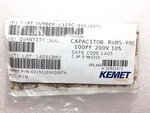 C315C101K2G5TA Kemet Cap Mlcc 100PF .1LS 200V 10% Rohs 25 Pieces. Fixed Price $14.40.