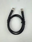 Pomona 42" Bnc Male To Coaxial Cable Assembly Black With Strain Reliefs. Fixed Price $17.95.
