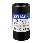 Bojack 105-126 Uf/mfd 250 Vac 20% 50/60 Hz CD60 Round Motor Well Pump Start. Fixed Price $16.76.