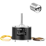 Upgraded Condenser Fan Motor, 1/6HP, 1075RPM, Reversible Rotating + Capacitor. Fixed Price $73.89.