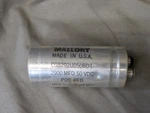 MALLORY,CGS292U050BD!,CAPACITOR 2900MFD Vdc Pre-owned. Fixed Price $9.99.