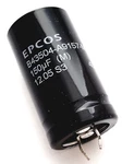 B43504A9157M Epcos Radial Aluminum Electrolytic Capacitors (10/PK). Fixed Price $40.00.