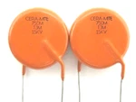 Pc - 750PF 15KV (N4700/T3M Class 1) Ceramite Ceramic Disc Capacitor # 82. Fixed Price $11.99.
