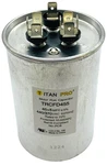 Packard Titan Pro Run Capacitor, Round, 45+5 Mfd, 440-370V, TRCFD455. Fixed Price $18.35.
