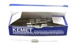 75PCS Qty Kemet T140B186K030AS 18UF 30V 10% Case Axial Tantalum Capacitors. Fixed Price $25.62.