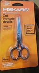 Fiskars Scissors 4" Forge Embroidery Steel Blades. Cut Intricate Details Fabric. Fixed Price $11.99.