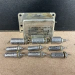 Vintage Sprague Electric Lot Of 10 Miscellaneous Filters & Capacitors. Fixed Price $49.99.