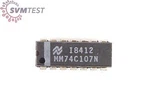National Semiconductor MM74C107N Integrated Circuits. Fixed Price $12.00.