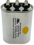 Dual Oval Run Capacitor CD30+5X370 370VAC Supco Oem-compatible. Fixed Price $15.94.