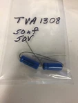 Sprague TVA-1308 Blue 50UF 50V Axial Capacitors 2 Pcs New. Fixed Price $5.25.