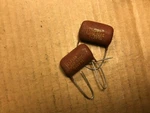 Nos Paktron Brown Drop .082 Uf 600V Capacitors Vintage Guitar Amp Tone Caps. Fixed Price $25.00.