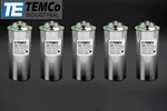 Temco 60/7.5 Mfd Uf Dual Run Capacitor 370 440 Vac Volts Lot Motor 60+7.5. Fixed Price $51.57.