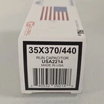 Amrad USA2214 Round Run Capacitor 35 Uf Mfd 370 / 440 Volt Made In. Fixed Price $19.99.