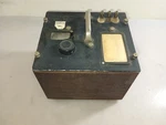 General Radio Type 722-D Precision Condenser Navy Cal Wood Case 1100UUF. Fixed Price $99.50.