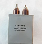 Vtg Sangamo Oil Filled Capacitor .5 Mfd 7500 Vdc, CP70D1FR504K, Usa. Fixed Price $69.00.