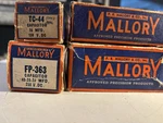 Lot Of Vintage Mallory Electronic Tube Capacitor. Fixed Price $150.00.