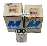 -lot Of 2- Magnetek 2407 Oval Capacitor 12.5MFD 370VAC. Fixed Price $19.99.