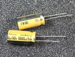 2PCS Nichicon Gold Fw 1000UF 50V Radial Electrolytic Capacitor For Audio. Fixed Price $12.50.