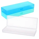 7 Inch Plastic Storage Boxes, 3 Pcs Rectangular Small Containers With.... Fixed Price $13.04.