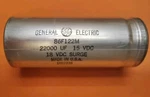 General Electric 86F122M Can Capacitor 22000 Uf 15 Vdc Surge Usa 1887338. Fixed Price $12.00.