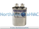 Climatek Motor Run Capacitor 15 Uf Mfd 440 Volt Oval Fits Genteq 97F9627. Fixed Price $6.95.