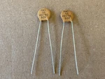 2 Nos Vintage 1970S Rmc Ceramic Disc .05 Uf 50V Mallory Guitar Tone Capacitors. Fixed Price $8.00.