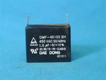 Dae Dong DMF-45155 DMF45155 Motor Capacitor 450VAC 1.5 Uf. Fixed Price $30.00.
