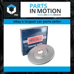 Brake Disc Single Vented Fits Jaguar F-pace X761 3.0 Front 2015 350MM B&b New. Fixed Price $77.64.