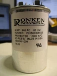 New, Free Ship, Ronken Industries P91S09406K05 Capacitor Mf 240 60HZ Usa. Fixed Price $24.00.